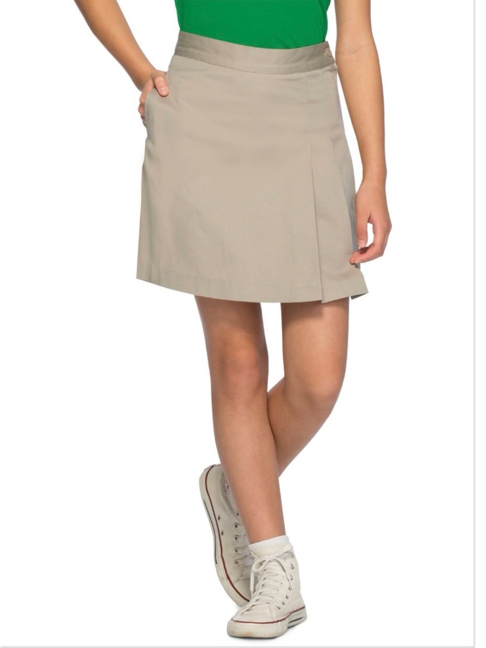 Pre-owned All Uniform Wear CLASSROOM Girls Stretch Double Pleated Scooter/Sz: 12
